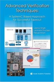 Cover of: Advanced Verification Techniques: A SystemC Based Approach for Successful Tapeout