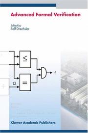 Cover of: Advanced Formal Verification | Rolf Drechsler