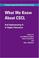 Cover of: What We Know About CSCL