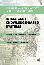 Cover of: Intelligent Knowledge-Based Systems: Business and Technology in the New Millennium