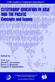 Cover of: Citizenship Education in Asia and the Pacific: Concepts and Issues (CERC Studies in Comparative Education)