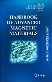 Cover of: Handbook of advanced magnetic materials.