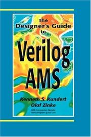 Cover of: The Designer's Guide to Verilog-AMS (The Designer's Guide Book Series) by Ken Kundert, Olaf Zinke