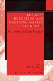 Cover of: Business Education in Emerging Market Economies: Perspectives and Best Practices
