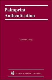 Cover of: Palmprint authentication