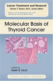 Cover of: Molecular Basis of Thyroid Cancer (Cancer Treatment and Research)