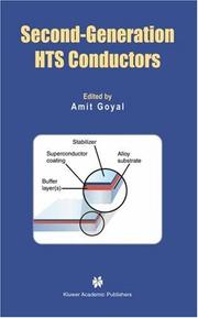 Cover of: Second-Generation HTS Conductors