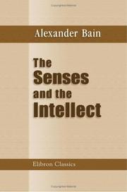 Cover of: The Senses and the Intellect