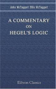 Cover of: A Commentary on Hegel's Logic