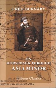 Cover of: On Horseback through Asia Minor by Fred Burnaby