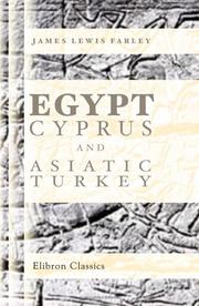 Cover of: Egypt, Cyprus, and Asiatic Turkey