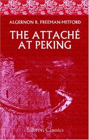 Cover of: The Attaché at Peking