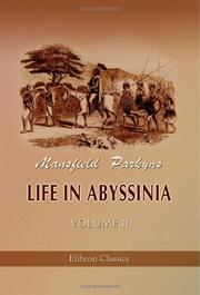 Cover of: Life in Abyssinia by Mansfield Parkyns
