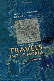 Travels in the Morea by William Martin Leake