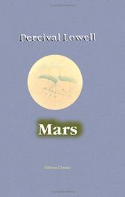 Cover of: Mars by Percival Lowell, Percival Lowell