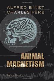 Cover of: Animal Magnetism by Alfred Binet