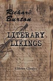 Cover of: Literary Likings