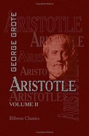 Cover of: Aristotle | George Grote