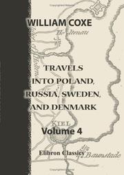 Cover of: Travels into Poland, Russia, Sweden, and Denmark: Volume 4