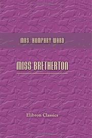 Cover of: Miss Bretherton by Mary Augusta Ward