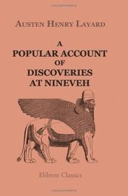 Cover of: A Popular Account of Discoveries at Nineveh by Austen Henry Layard
