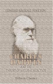 Cover of: Charles Darwin and the Theory of Natural Selection