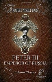 Cover of: Peter III, Emperor of Russia