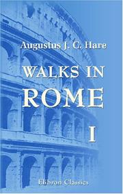 Walks in Rome by Augustus J. C. Hare