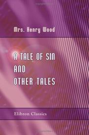 Cover of: A Tale of Sin, & Other Tales