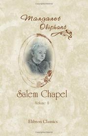 Cover of: Salem Chapel by Margaret Oliphant