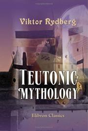 Cover of: Teutonic Mythology by Viktor Rydberg