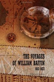 Cover of: The Voyages of William Baffin, 1612-1622