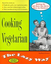 Cover of: Cooking Vegetarian by Barbara Grunes, Barbara Grunes