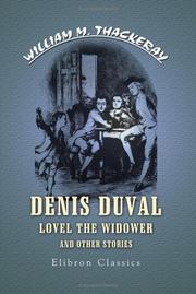Denis Duval by William Makepeace Thackeray