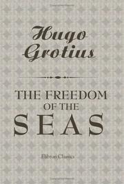 Cover of: The Freedom of the Seas | Hugo Grotius