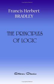 Cover of: The Principles of Logic