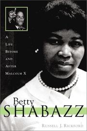 Cover of: Betty Shabazz by Russell J. Rickford