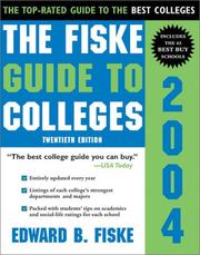 Cover of: The Fiske Guide to Colleges 2004 (Fiske Guide to Colleges)