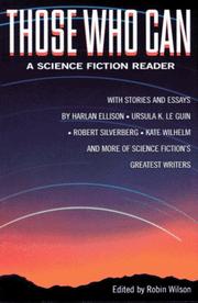 Cover of: Those who can: a science fiction reader