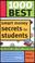 Cover of: 1000 best smart money secrets for students