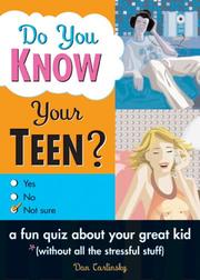 Cover of: Do You Know Your Teen? (Do You Know Your...)