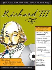 Cover of: Richard III by William Shakespeare