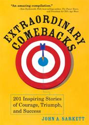 Cover of: Extraordinary Comebacks by John A. Sarkett