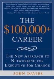 Cover of: The $100,000+ Career by John Davies