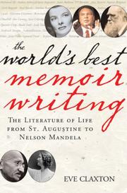 Cover of: The World’s Best Memoir Writing