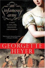 Cover of: An Infamous Army by Georgette Heyer