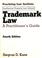 Cover of: Trademark law