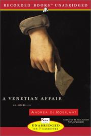 Cover of: A Venetian Affair