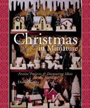 Cover of: Christmas in Miniature by Diana Dunkley
