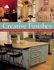 Cover of: Creative finishes
